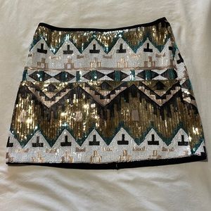 Lush sequin skirt size M